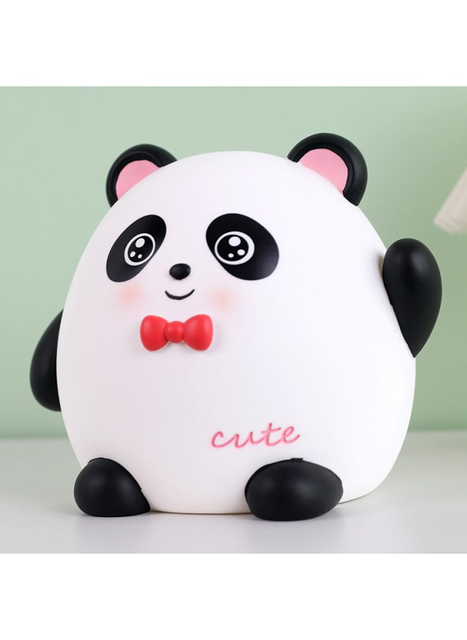 Generic Toy/storage Can/storage Can Cute Dinosaur Design Perfect For Children's Playtime Organization-Color:[Large] Panda Bow  - Image 4