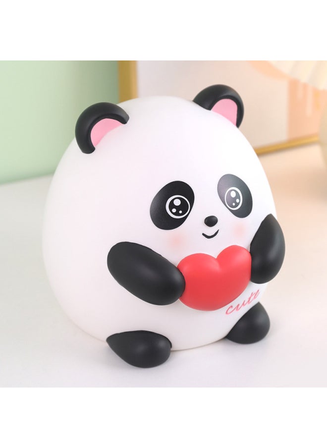 Generic Toy/storage Can/storage Can Cute Dinosaur Design Perfect For Children's Playtime Organization-Color:[Large] Panda Bow  - Image 5