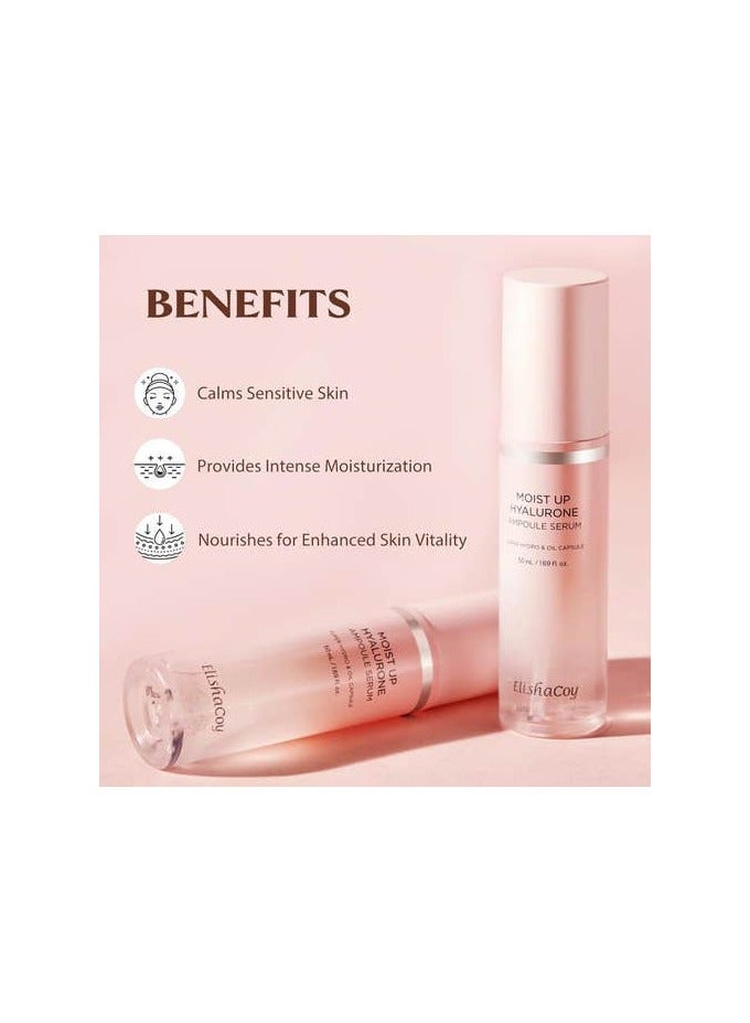 elishacoy Hyaluron Moisturizing Ampoule Facial Care Serum - 50 ml - Image 4