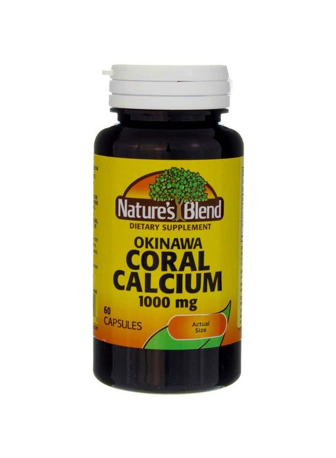 نايتشرز بليند Nature's Blend Okinawa Coral Calcium 1000 mg 60 Caps