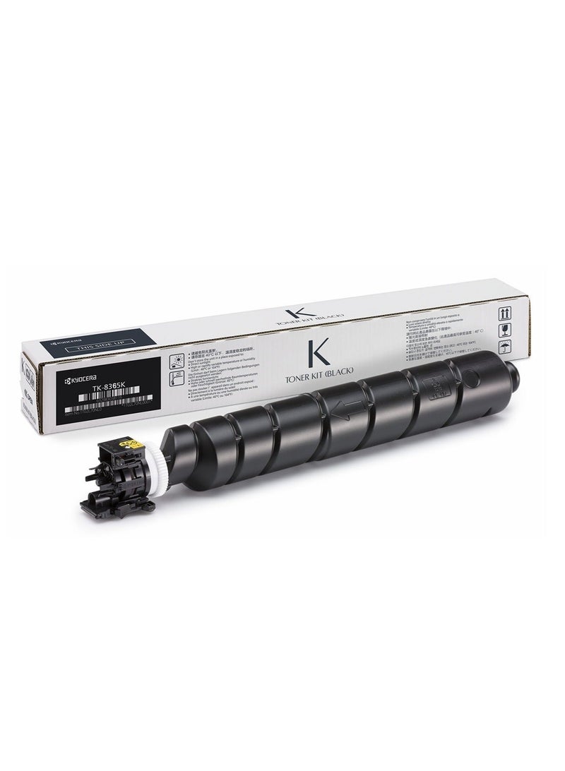 Kyocera TK-8365K Toner, High Capacity Black Color- 25000 Pages - Image 1