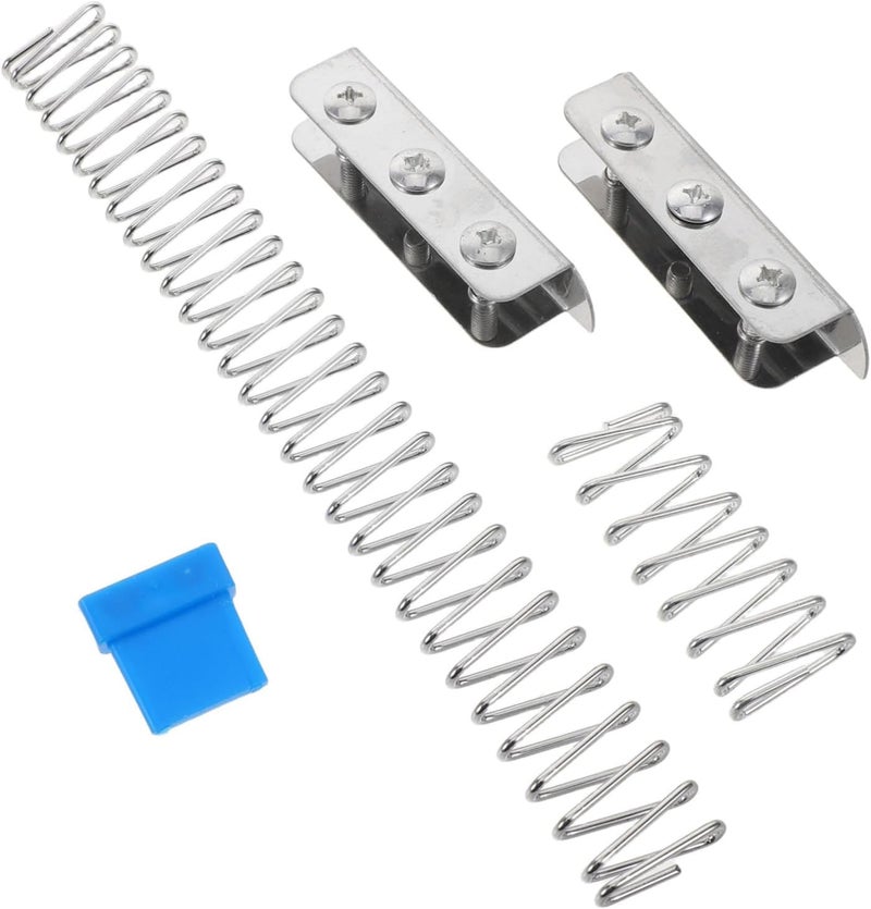 TEHAUX Cutting Machine Fixing Bracket Set with Flat Spring, Fabric Cutting Tool Parts, Industrial Sewing Machine Accessory Kit for Factory Precision Fabric Cutter - Image 1