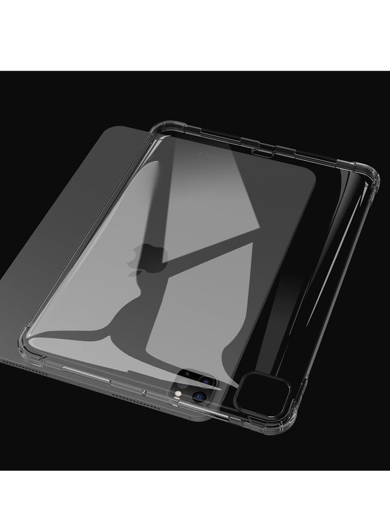 TPU Soft Lightweight Protective Case for iPad Air 13" (2024) - Clear - Image 4