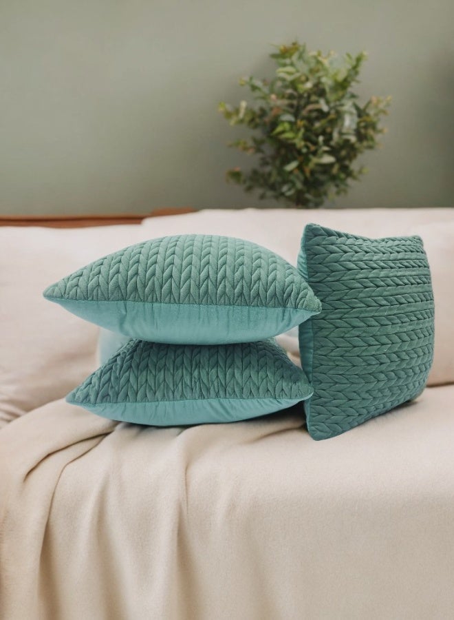 Inrest Home Luxury Pillow Cover Green - INREST 45*45cm - Image 1