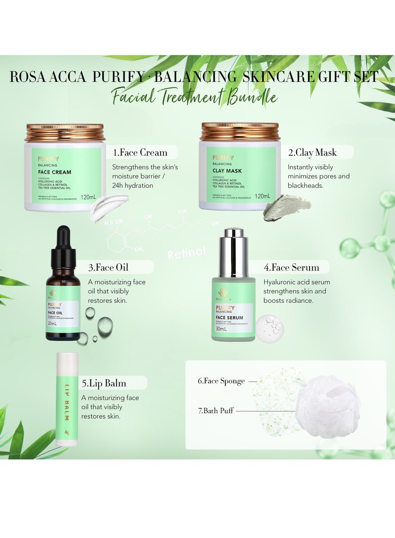 RA ROSA ACCA Skin Care Set for Women, 28pcs Gift Includes Face Cream, Bath Oil, Scented Candle & More. Comprehensive Skincare Solution for Body, Perfect for Women's Gifts - Image 3