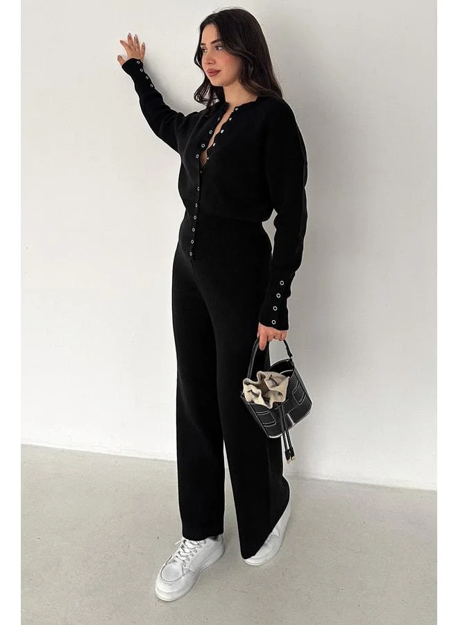 Noa Noa Women's Wide Leg Knit Set – Knit Flow