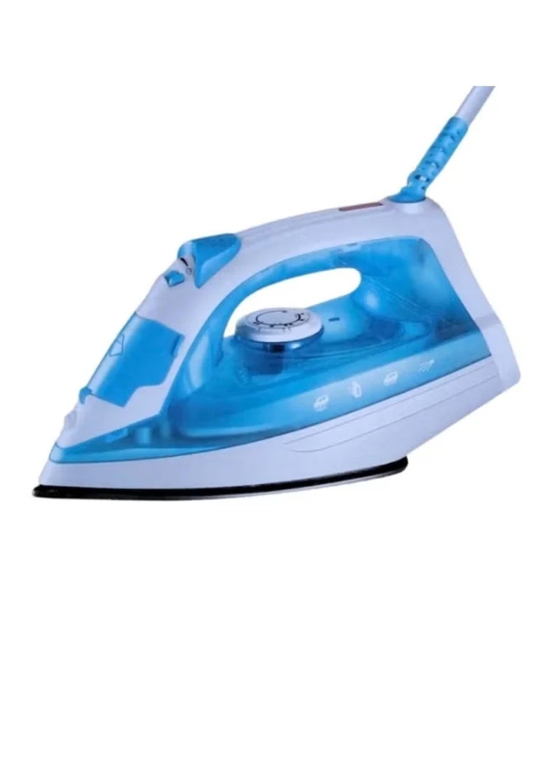 Dinex Powerful 1200W multi-functional electric iron with adjustable temperature control, non-stick soleplate, and vertical ironing for fabrics and clothes. - Image 1
