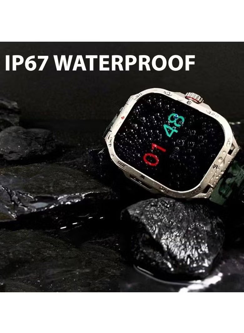 Hie-Q Z20 Smart Watch – Fitness Tracker, Heart Rate Monitor, Sleep Tracker, Waterproof, Touchscreen, Multiple Sports Modes, Call & Message Notifications, Stylish Design - Image 3