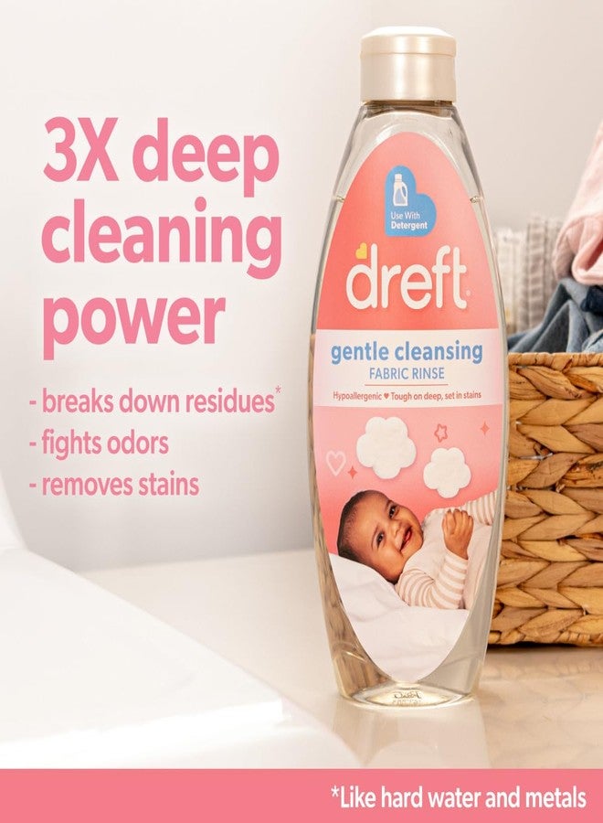 Dreft Baby Gentle Cleansing Fabric Rinse, 48 fl oz, Hypoallergenic, Dermatologist Tested on Sensitive Skin, Odor Remover - Image 2
