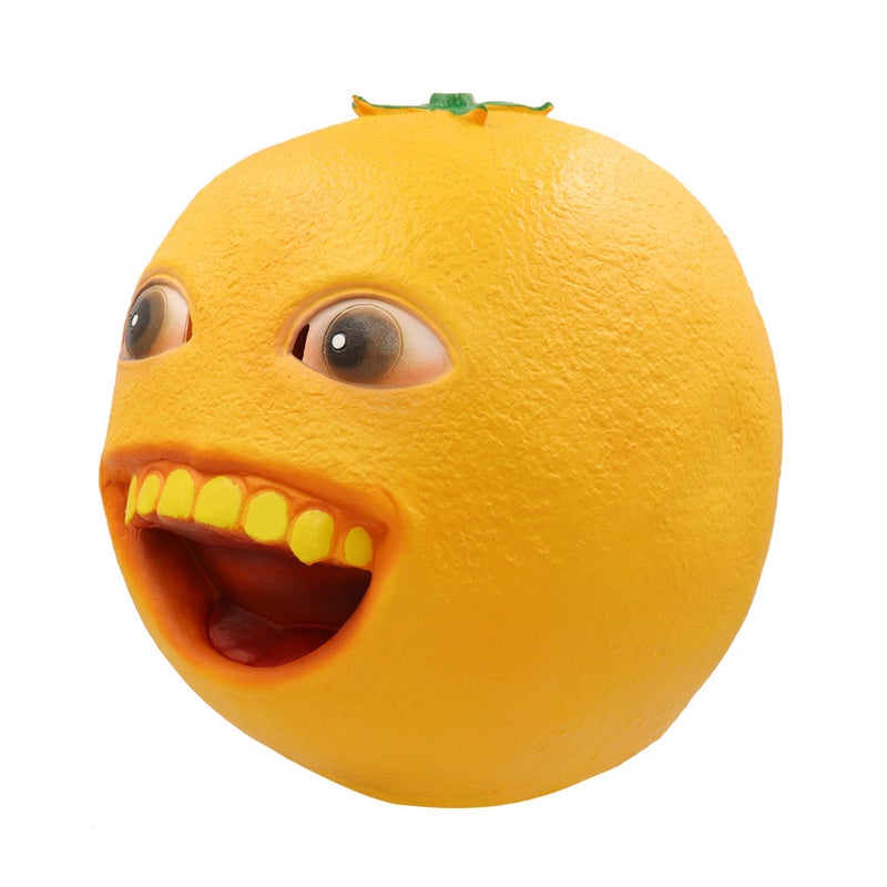 Halloween Children'S Performance Props Funny Expression Pack Performance Orange Mask Funny Tiktok Fruit Orange Headgear - Image 3