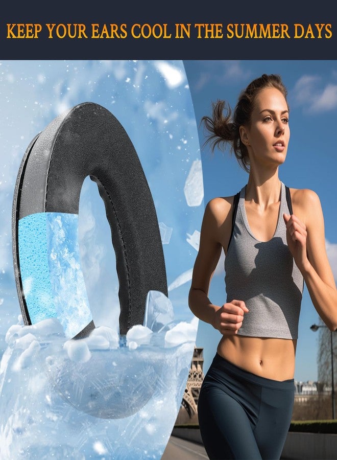 SoloWIT Cooling Gel Earpads Cushions for Bose Headphones, Replacement Ear Pads for Bose QuietComfort 15 QC15 QC25 QC2 QC35/Ae2 Ae2i Ae2w/SoundTrue & SoundLink Around-Ear & Around-Ear II (Blue&Black) - Image 5