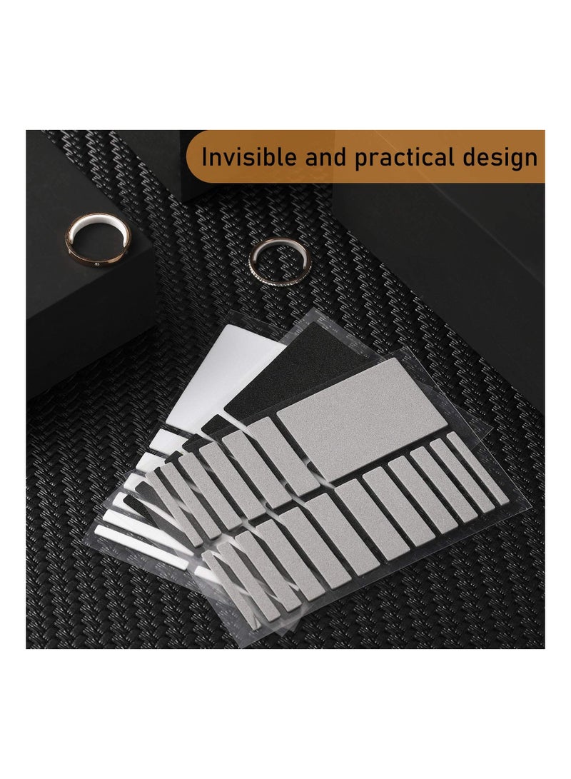 70 Pieces Invisible Ring Size Adjusters with Jewelry Polishing Cloth - Image 5