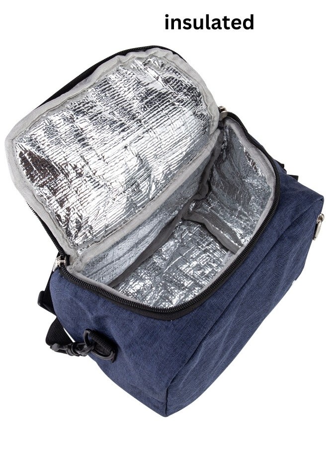 Bravo - Insulated and Waterproof Lunch bag with Adjustable Shoulder Strap - Image 1
