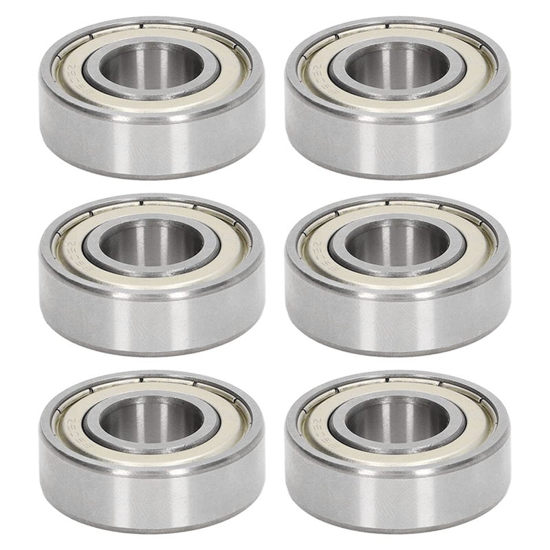 Marhynchus 10pcs 6202Z Deep Groove Ball Bearings Double Sealed Steel Radial Ball Bearings Miniature Bearings for Wood Printing Machines - Image 1