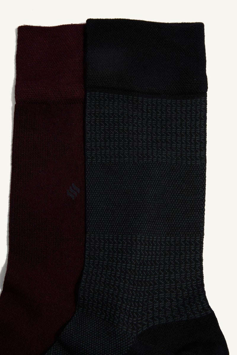 ديفاكتو شرابات طويلة رجالي - قطعتين - Image 2