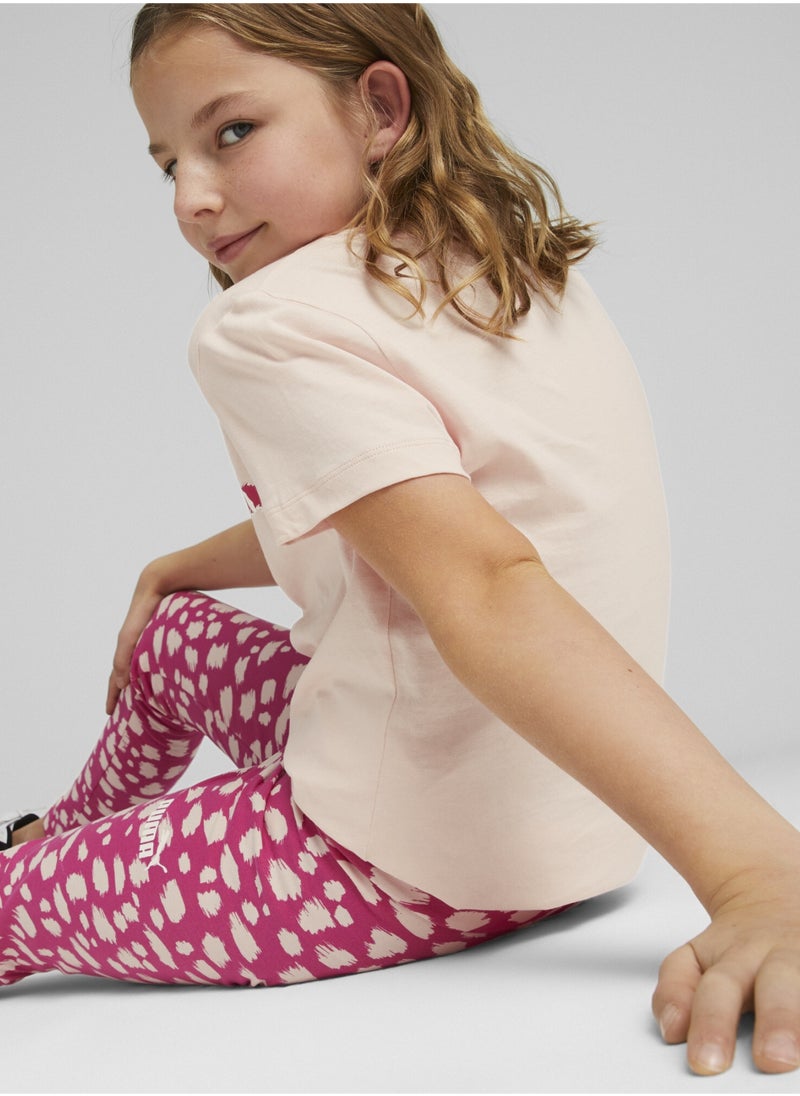 PUMA - Essentials Kids Girls ANIMAL T-Shirt - Image 1