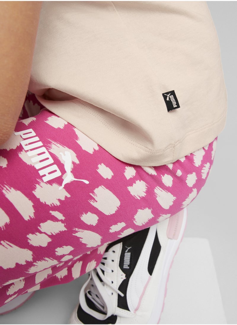 PUMA - Essentials Kids Girls ANIMAL T-Shirt - Image 1