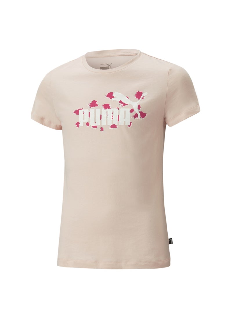 PUMA - Essentials Kids Girls ANIMAL T-Shirt - Image 1