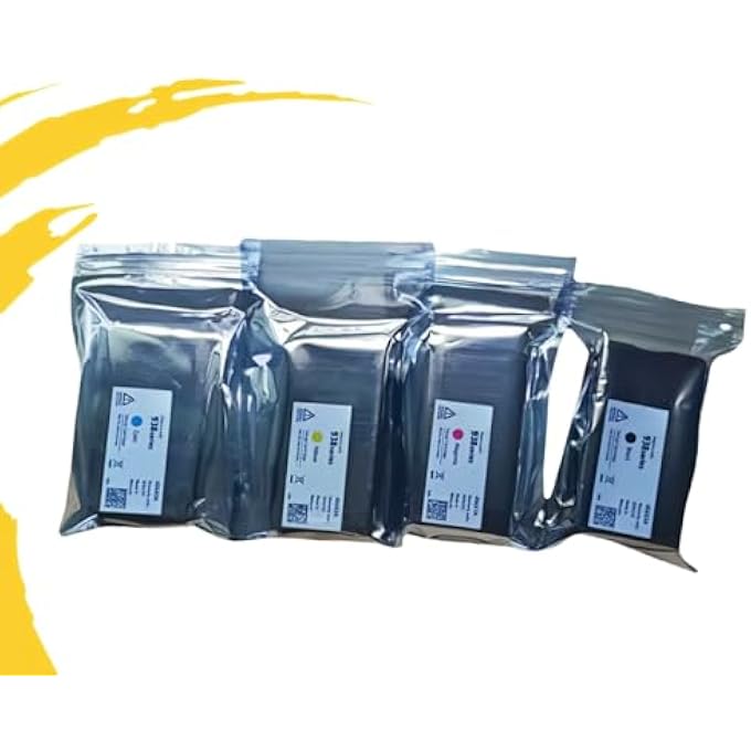 938 INK CARTRIDGE COMPACTIBLE FOR HP OFFICEJET PRO 9110, 9120, 9130, 9123, 9720,9730, 9120B, 9730, 9110B, 9130B,OJ9110B PRINTER BLACK/MAGENTA/CYAN/YELLOW 4-PACK - Image 2