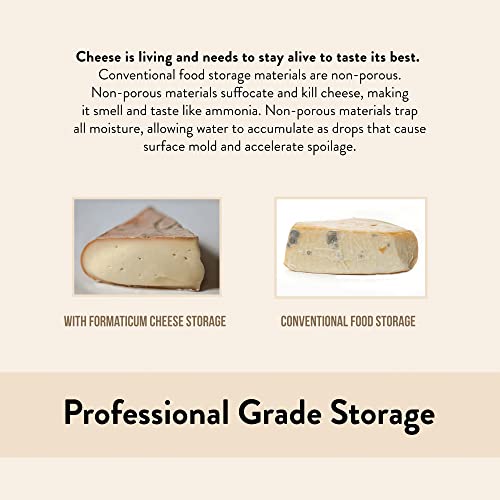 Formaticum Cheese Storage Bags - Wax Paper Bags to Keep Cheese or Charcuterie Fresh - Professional Grade Cheese Paper for Wrapping Cheese - Porous Brown Paper Bags From France - 6.25 x 11 (15 Pack) - Image 5