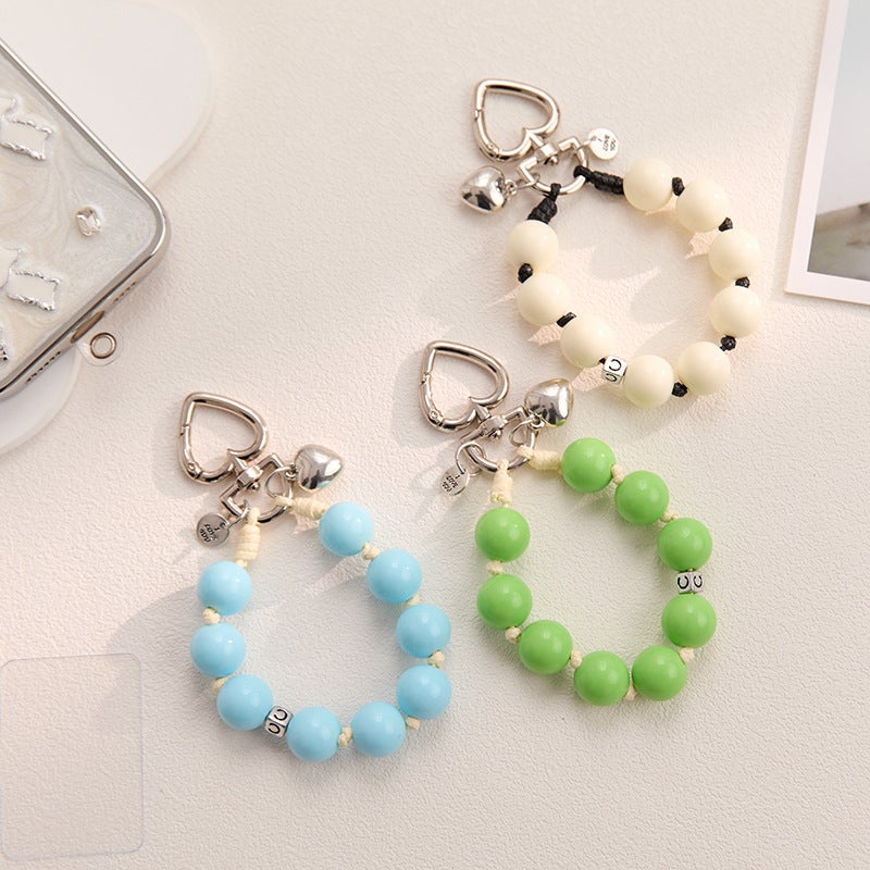 New Wrist Chain Personalized Heart Pendant Hanging Chain Bag Key Ccd Camera Anti-Lost Pendant Wristband Bracelet - Image 3