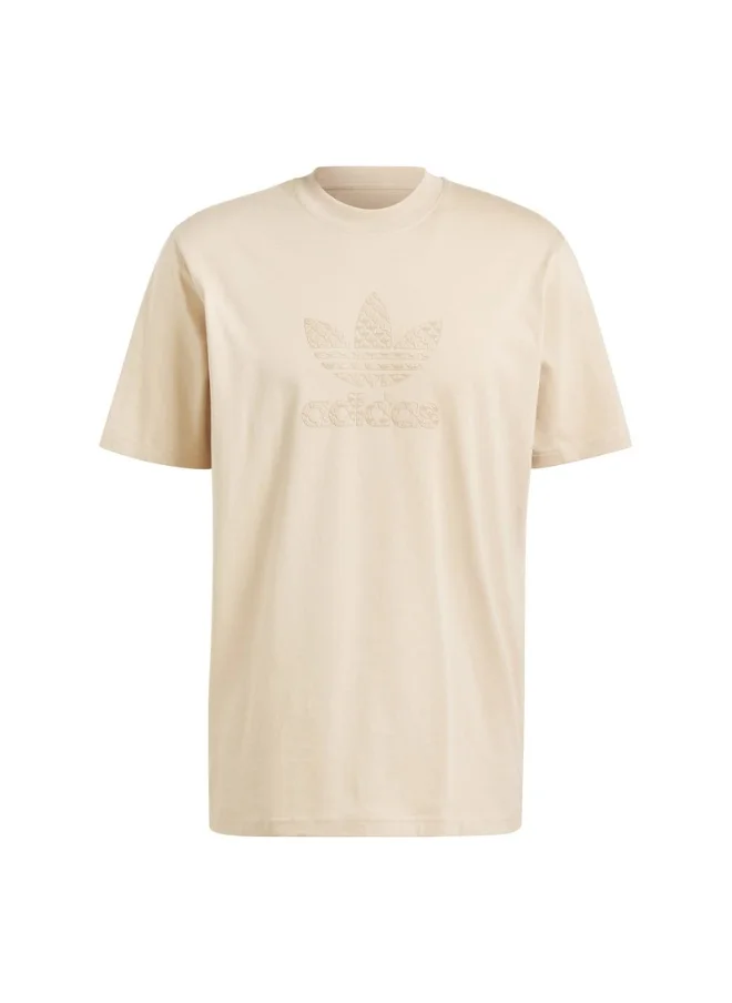 اديداس adidas MONO TEE Beige Originals Men T-SHIRTS