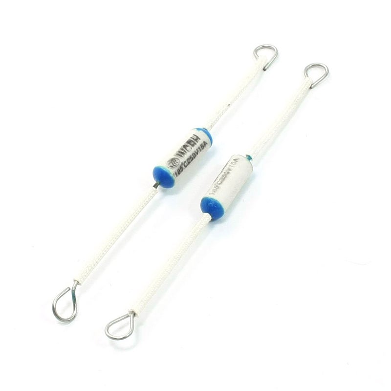 قطع غيار طباخ الأرز الكهربائي uxcell 250V 15A 185 درجة مئوية فيوزات 9 سم