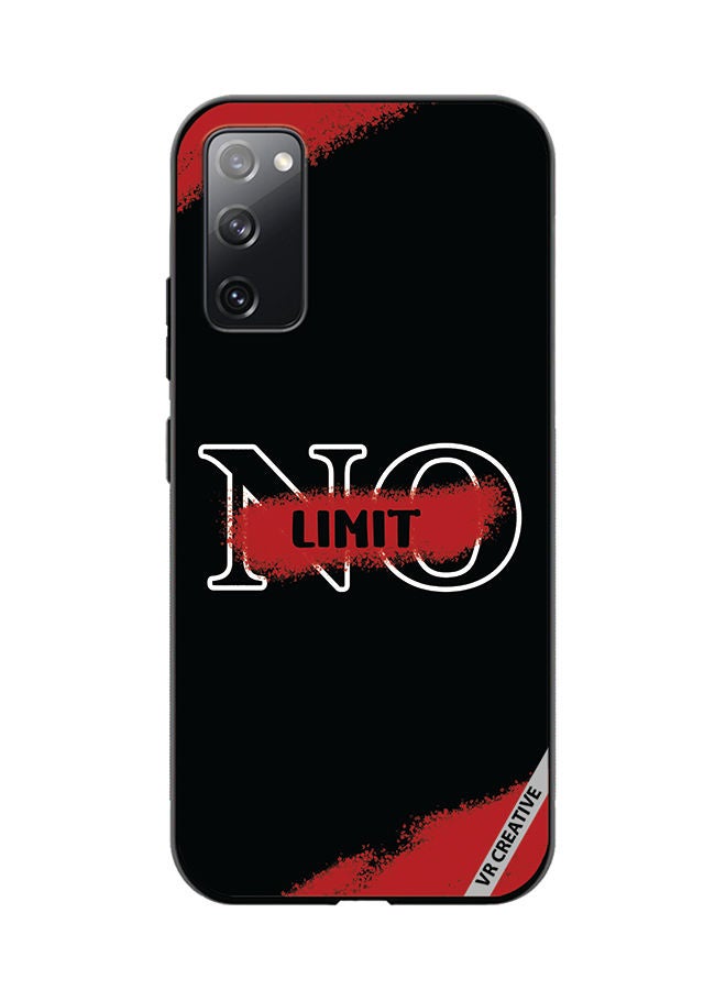 VR CREATIVE Protective Case Cover For Samsung Galaxy S20 FE 5G No Limit Design Multicolour - Image 1