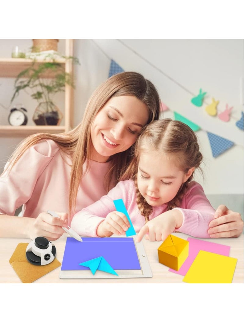 KASTWAVE - Scoring Board - Scoreboard for Crafting, Scoring Tool, Envelope Maker for Paper Crafts, Multipurpose Envelope Punch Board, Scoring Board for Paper Crafts, Paper Craft Scoreboard - Image 1
