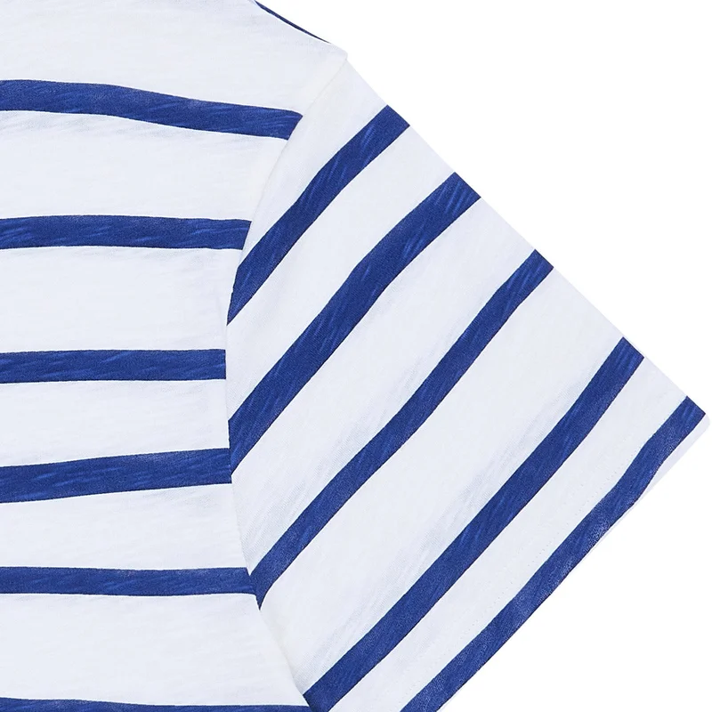 Bask in the Sun Hoki T-Shirt Navy 100% Cotton