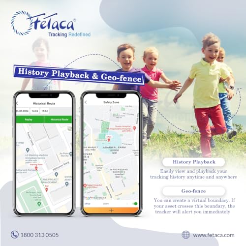 FETACA 4G GPS Smartwatch for Kids with Assisted GPS Tracking, 4G Video & Voice Call, Safe Zone Alert, SOS Button, Habit Formation – Fun and Safe Wearable with Free 5G SIM Card (Pink) - Image 3
