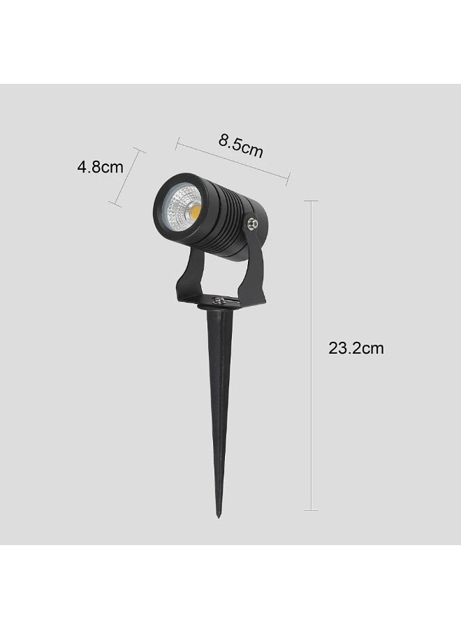 TOEFL Portable garden light, 10W, yellow light - Great lighting for your garden. Electric, weather-resistant garden lighting product. - Image 2