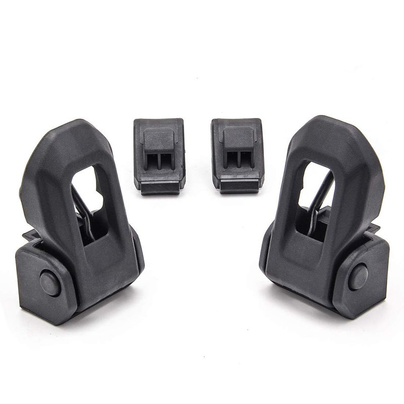 KMFCDAE JL OEM Hood Latches Original Hood Lock Catch Latch Kit Compatible with 2007-2023 Jeep Wrangler JK JL and Jeep Gladiator JT (1 Pair) - Image 2