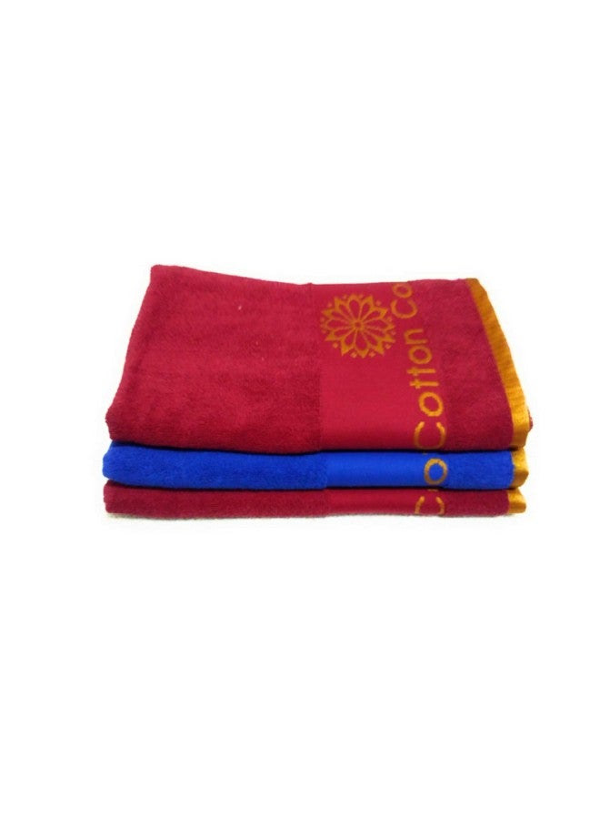 كوتون كليرز منشفة حمام أطفال بألوان قطنية (متعددة الألوان، عبوة من 3 قطع) - Image 1