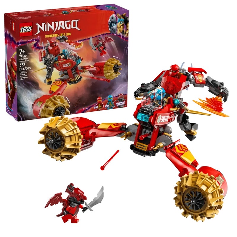 LEGO - Ninjago Kai's Mech Storm Rider 333 Pieces - 71830 - Image 2