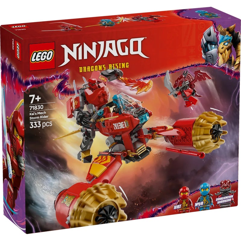 LEGO - Ninjago Kai's Mech Storm Rider 333 Pieces - 71830 - Image 1