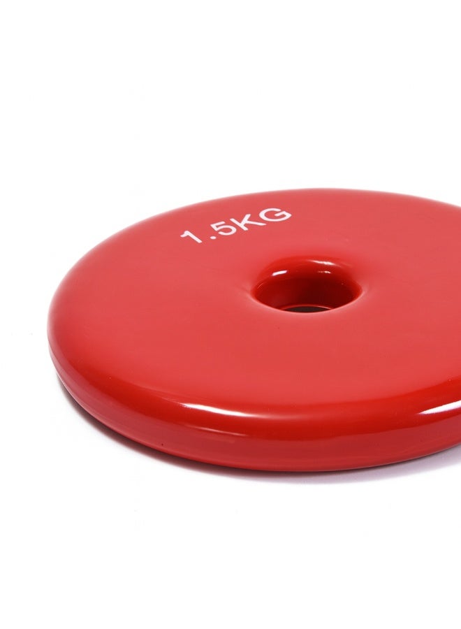 1.5 kg weight plate for home training and gym workouts - Image 3