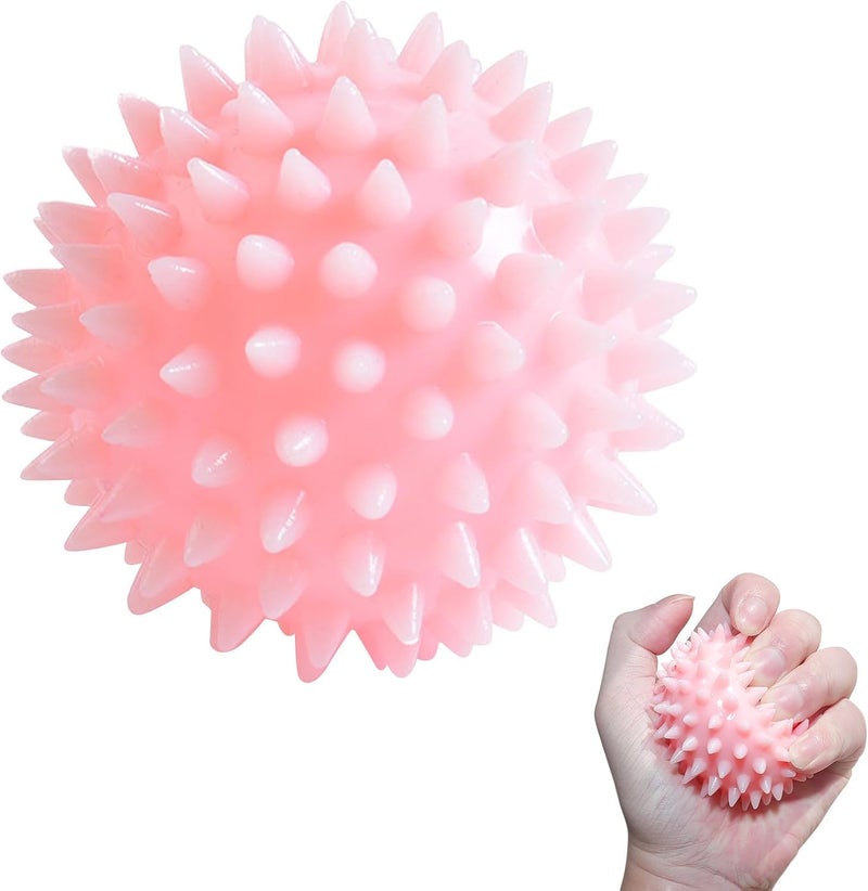 RHYNOFIT Massage Ball with Soft Spike, Gentle Muscle Recovery Tool for Neck, Back and Feet, Myofascial Release for Office Workers and Seniors - Image 1