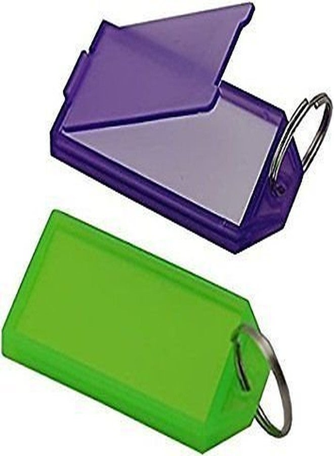 Abaj Pack of 50 Assorted Tag Multipurpose Keychain - Multicolor - Image 4