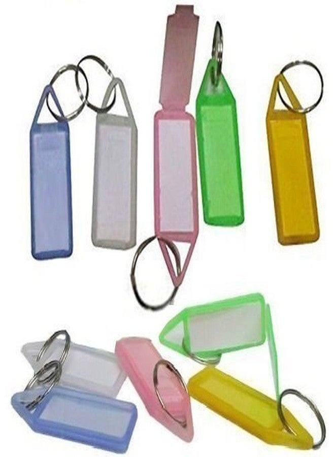 Abaj Pack of 50 Assorted Tag Multipurpose Keychain - Multicolor - Image 3