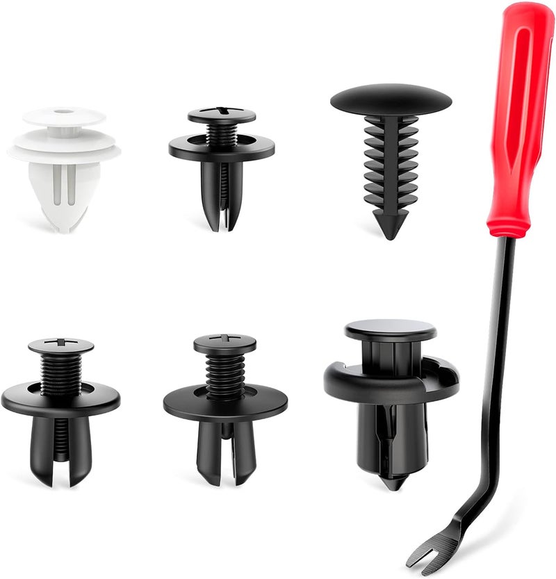 Nilight 100PCS Car Retainer Clips with Fastener Remover - Image 2