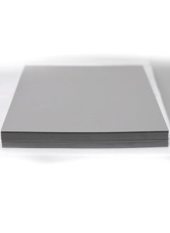 firstnock Color Card Paper Gray, A5 - 20 Sheets - 250GSM Thick Colored Card Stock - Premium Craft Paper for DIY, Invitations, Arts & Crafts and Printing  - Image 2