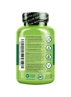 NATURELO Vitamin C with Acerola Cherries Plus Citrus Bioflavonoids 90  Vegetarian Capsules Dietary Supplement Formulated To Support Immune Health & Antioxidant Defense  - Image 2