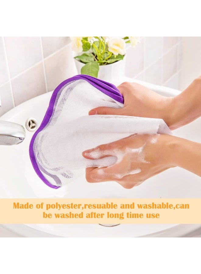 هابي هوم أغطية حماية للكي – 2 قطع من قماش شبكي مقاوم للحرارة للحماية من الحروق والتلف أثناء الكي – قماش واقي للملابس للكي بالبخار أو الحديد الساخن – 60×40 سم لكل قطعة – مناسب لجميع أنواع الأقمشة - Image 5