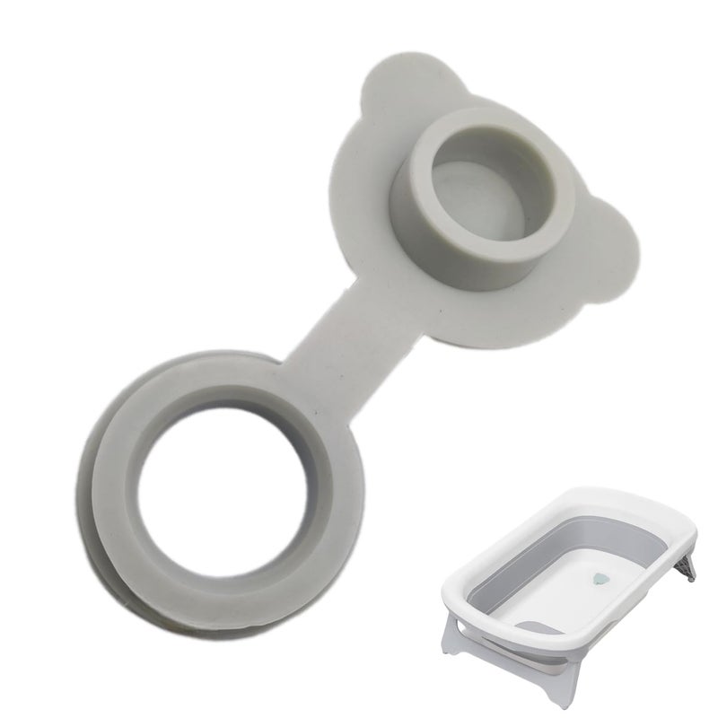 COLDDD Bathtub Stoppers, Silicone Bathtub Stopper, Fits Most Baby Bathtubs, 5 Sizes of Baby Bath tub Plugs (1.2'' I.D.) - Image 1