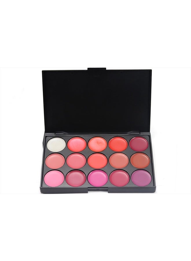 ® Pro Matte 15 Colors Non-Sticky Lip Gloss Palette Lipgloss Makeup Kit Cosmetic Contouring Palette - pzsku/ZFA86EED9CBA4D89B7B50Z/45/_/1741095761/cf093ca3-86c0-41ec-8538-ac4363afd69e