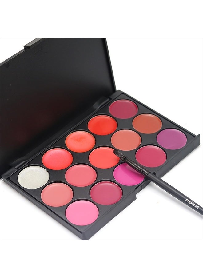 ® Pro Matte 15 Colors Non-Sticky Lip Gloss Palette Lipgloss Makeup Kit Cosmetic Contouring Palette - pzsku/ZFA86EED9CBA4D89B7B50Z/45/_/1741095763/6e6d067b-b0c2-4d03-a1c1-21b61c2fe398