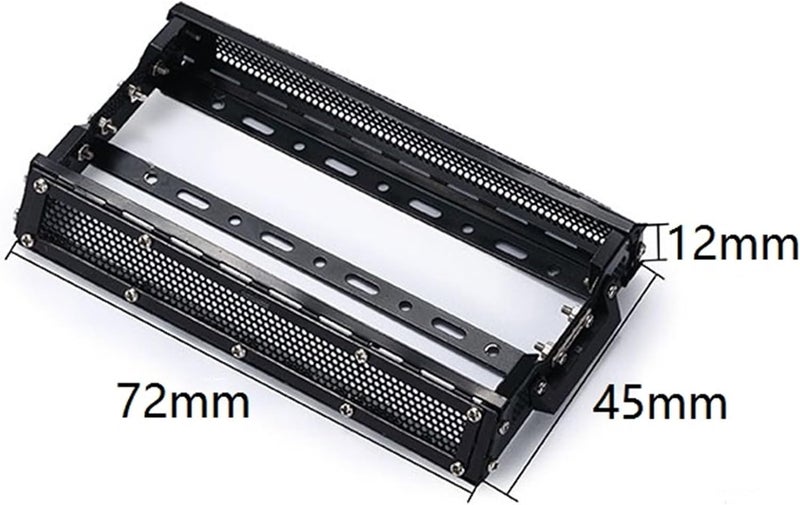 Yurefax Metal Luggage Carrier Roof Rack for RC Cars - Image 2