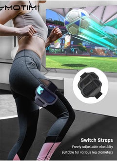 Motim 18 in 1 Family Accessories Kit for Nintendo Switch, Sports Games Bundle Kit, Included: Tennis Rackets,Sword Grips,Golf Clubs,Wrist Dance Bands ,Leg Strap  - Image 4