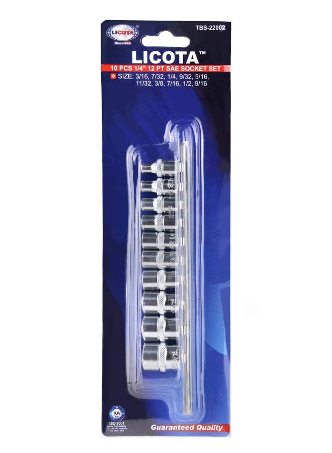 LICOTA 10P1 4D 1/2Pt Socket Set In Tbs-22002 - Image 1